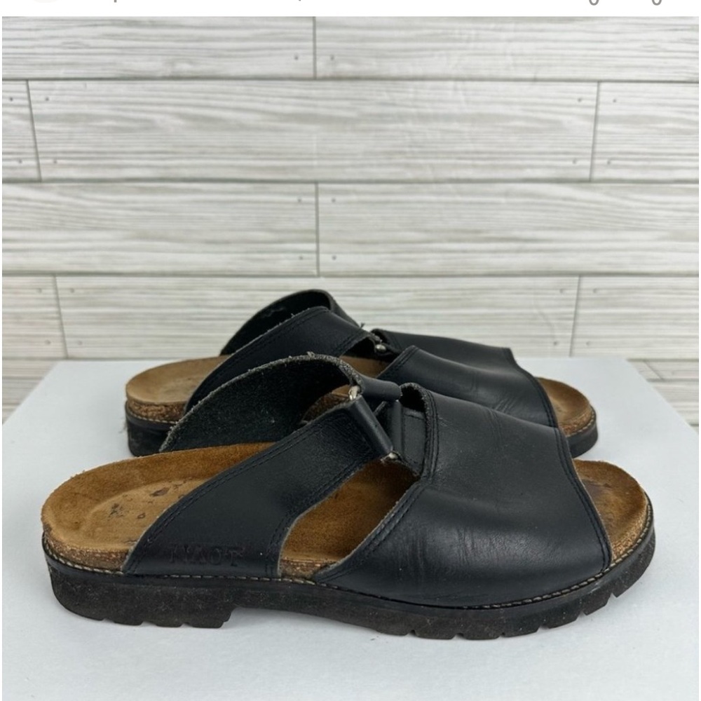 Naot Chunky Y2K Leather Lugsole Sandals